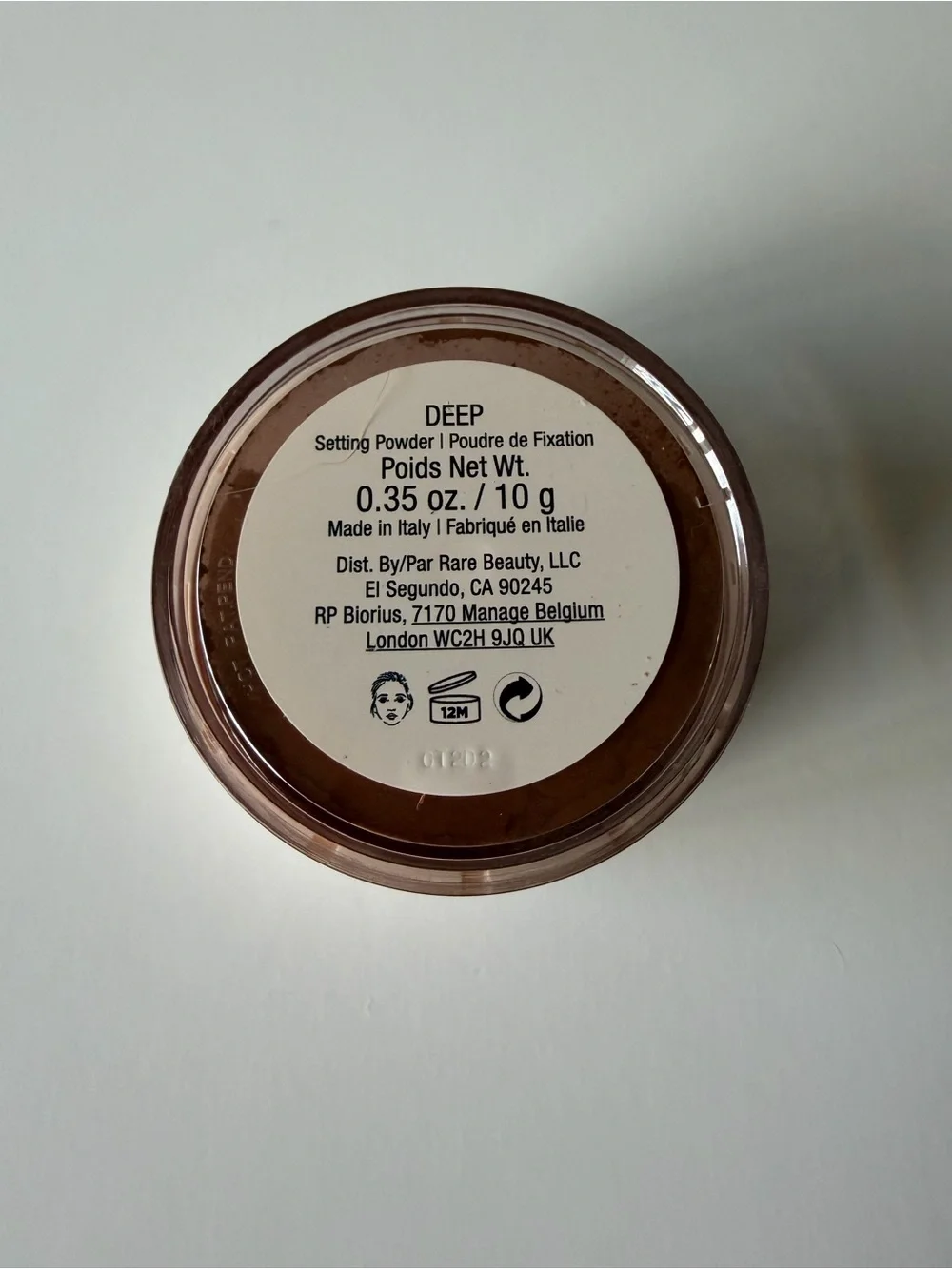 Rare Beauty loose powder nwob